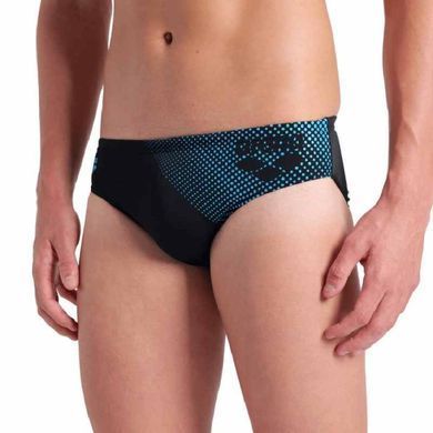 Плавки-сліпи для чоловіків Arena FOGGY DOTS SWIM BRIEFS чорний Чол 90 00000032485