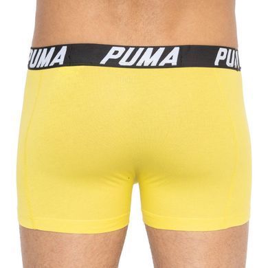 Труси-боксери Puma SPACEDYE STRIPE BOXER 2P сірий, жовтий Чол S 501002001-020
