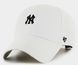 Кепка 47 Brand MLB NEW YORK YANKEES BASE RUNN белый Уни OSFA 00000029718 фото 1