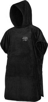 Рушник пончо Aqua Speed PONCHO 3841 чорний Уні  288-07