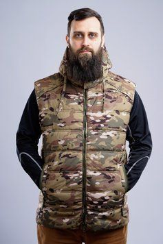 Жилет тактичний утеплений Brotherhood мультикам 52-54/170-176 BH-VM-002-52-170