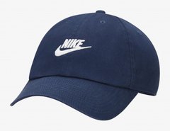 Кепка Nike U NSW H86 FUTURA WASH CAP синій Уні OSFM 00000025807