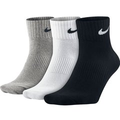 Шкарпетки U NK PERF LTWT QT 3PR чорний;білий;сірий Уні L (42-46) 00000004438