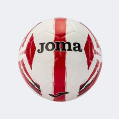 М'яч футбольний Joma LIGHT білий, червоний Уні 5 00000024490