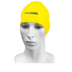 Шапка для плавання Aqua Speed ​​RACER 2113 жовтий Уні OSFM 00000015675