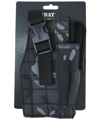 Кобура под пистолет KOMBAT UK Molle Gun Holster with Mag Pouch kb-mgh-btpbl