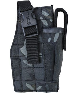 Кобура под пистолет KOMBAT UK Molle Gun Holster with Mag Pouch kb-mgh-btpbl
