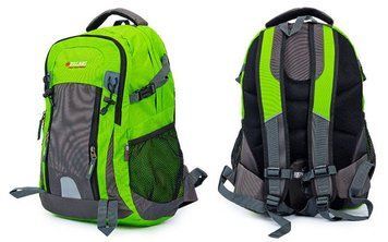 Рюкзак спортивный с жесткой спинкой Zelart GA-3702 (Салатовый) GA-3702-WG
