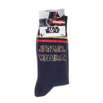 Шкарпетки Star Wars TAR WARS ET RAYURES темно-синій Діт 43-46 00000011008