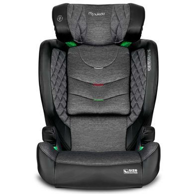 Автокресло Nukido Louis ISOFIX 710002 15-36 кг, черно-серое 710002