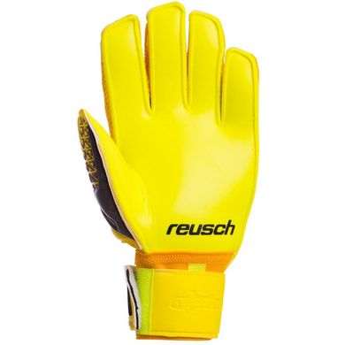 Воротарські рукавиці з захисними вставками "REUSCH" FB-915-2 розмір 9, салатові FB-915-2(9)