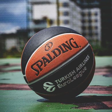М'яч баскетбольний Spalding Euroleague TF-1000 Legacy Indoorn 84004Z №7 84004Z