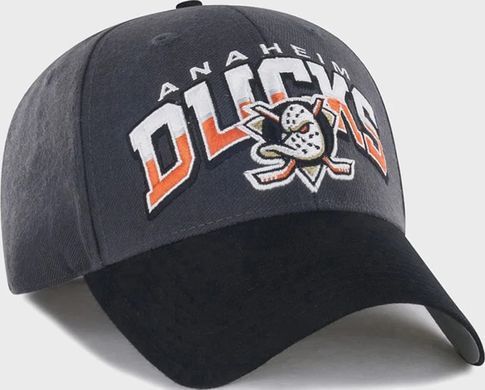 Кепка (MVP) 47 Brand SPLIT BLOCK ANAHEIM DUCKS темно-сірий One Size 15121193