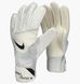 Воротарські рукавички Nike NK GK MATCH JR - HO23 бежевий, сірий Діт 4 (13,6 см) 00000028558 фото 2