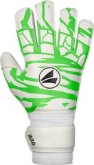 Перчатки вратарские Jako GK Animal Basic RC белый, зеленый Чел 9 (24 см) 00000029720