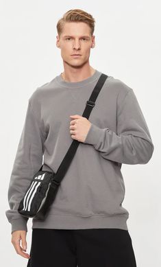 Сумка через плече Adidas TR ORGANIZER 1,5L чорний, білий Уні 5x15x21 см 00000034931
