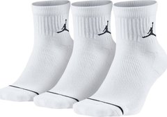 Шкарпетки Nike U JORDAN EVERYDAY MAX ANKL 3PR білий Уні 38-42 00000017100