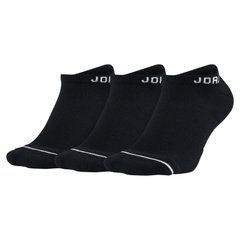 Шкарпетки Nike U JORDAN EVERYDAY MAX NS 3PR чорний Уні 38-42 00000020551