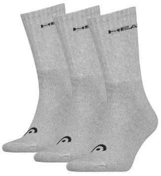 Шкарпетки Head ELEMENTS ALL SPORTS CREW 3P сірий Чол  701229008-004