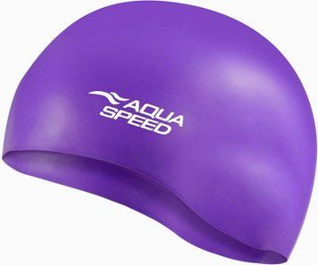 Шапка для плавання Aqua Speed MONO 6193 фіолетовий Уні OSFM 111-09