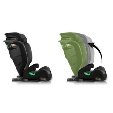 Автокресло Nukido Louis ISOFIX 710012 15-36 кг, черно-серое 710012