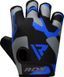 Тренувальні рукавиці RDX GYM GLOVES SUMBLIMATION F6 чорний, синій, сірий M 00000041885 фото 4