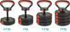 Гиря розбірна композитна Eb Fit 10 кг 5902431039176 фото 5