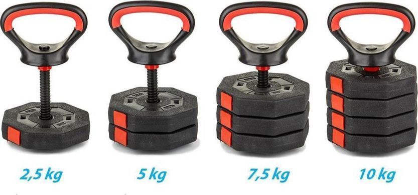 Гиря розбірна композитна Eb Fit 10 кг 5902431039176