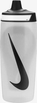 Бутылка Nike REFUEL BOTTLE GRIP 18 OZ белый, черный 532 мл N.100.9955.173.18