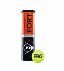 Мячи для тенниса Dunlop Fort clay court 4B 601318