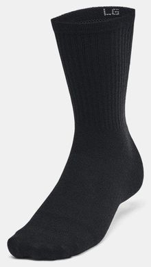 Шкарпетки Under Armour Essential 6pk Crew чорний Уні  1387058-001