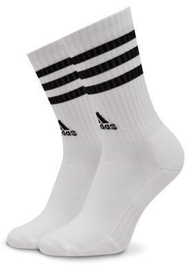 Шкарпетки Adidas 3S C SPW CRW 3P білий, сірий, чорний Уні L (43-45) 00000031970