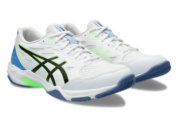 Кросівки сквош чол. Asics Gel-Rocket 11 white/black/blue (45) 11 X00000033048