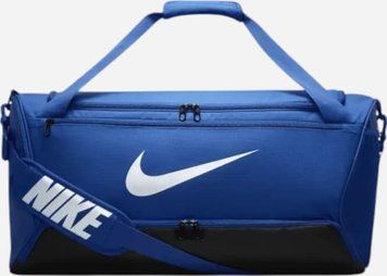 Сумка Nike NK BRSLA M DUFF - 9.5 60L синій, чорний Уні 64 х 30 х 30 см DH7710-481