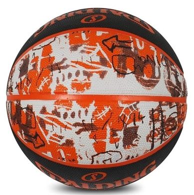М'яч баскетбольний Spalding Graffitti Ball помаранчевий Уні 7 00000024525