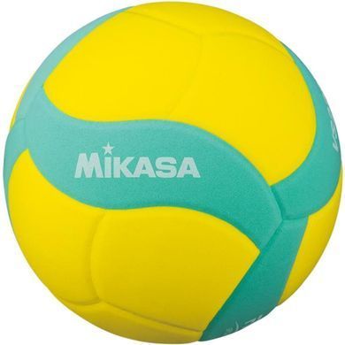 Мяч волейбольный детский Mikasa VS220W желто-зеленый, размер 5 VS220W-V-G