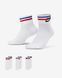 Шкарпетки Nike U NK NSW EVERYDAY ESSENTIAL AN 3PR білий Уні 46-50 00000016649 фото 2