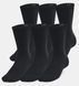 Шкарпетки Under Armour Essential 6pk Crew чорний Уні XL 1387058-001 фото 1