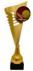 Статуетка Великий теніс фотопринт золото h 32см арт СБТ-01 00000016766