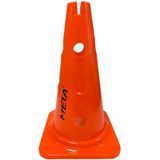 Конус для жердин та кілець Meta Training Cone with Holes & Slit помаранчевий Уні 30 см 2006001207