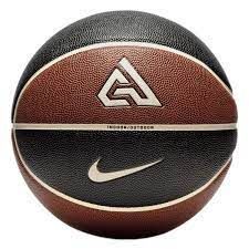 М'яч баскетбольний Nike ALL COURT 2.0 8P G ANTETOKOUNMPO DEFLATED AMB янтарний, чорний Уні 7 N.100.4138.812.07