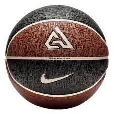 М'яч баскетбольний Nike ALL COURT 2.0 8P G ANTETOKOUNMPO DEFLATED AMB янтарний, чорний Уні 7 N.100.4138.812.07