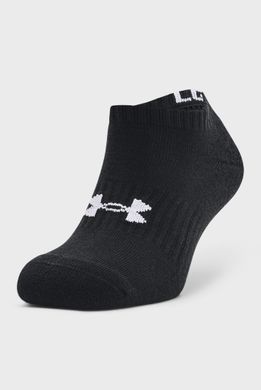 Шкарпетки Under Armour Core No Show 3pk чорний Уні MD 00000024911