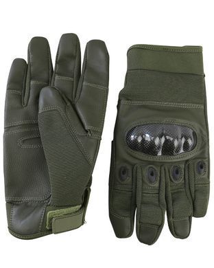 Рукавички тактичні KOMBAT UK Predator Tactical Gloves (kb-ptg-olgr-m-l) kb-ptg-olgr-m-l