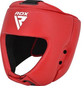 Шолом RDX HEAD GUARD LEATHER IBA APPROVED-1 червоний L HGL-IBA-1R