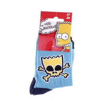 Шкарпетки SIMPSON BART TETE DE MORT блакитний Діт  83897612-5