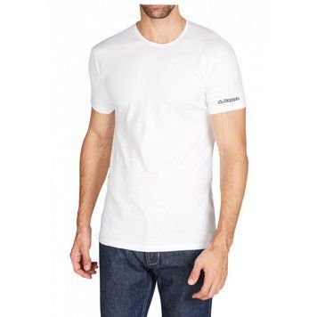 Футболка Kappa T-shirt Mezza Manica Girocollo білий Чол XL K1305 Bianco