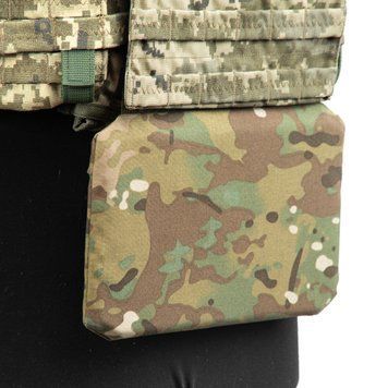 2 клас захисту Комплект балістичного захисту попереку Brotherhood НВМПЕ UHMWPE мультикам BH-ZP2-M