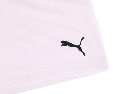Шорты Puma teamRISE Short Jr белый детский 176 см 704943-03