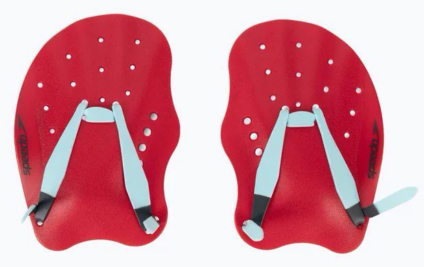 Лопатки для плавання Speedo TECH PADDLE AU червоний, синій Уні L 8-73312D699